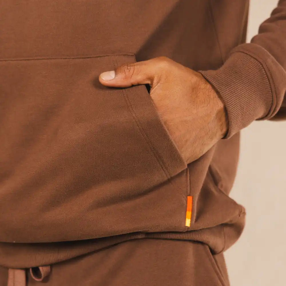 The Mustang | Brown Sexy Terry™ Men’s Lounge Hoodie