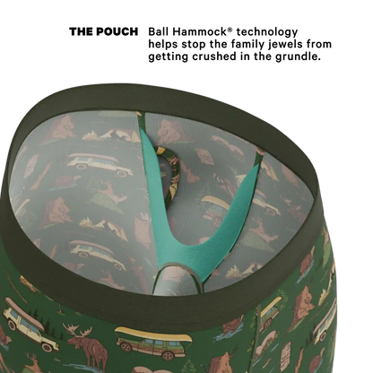 The Great Outdoors | Long Leg Ball Hammock® Pouch Underwear With Fly 7 Pack