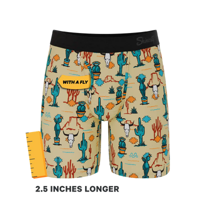 The Mirage | Western Cactus Ball Hammock® Boxer - Long Leg