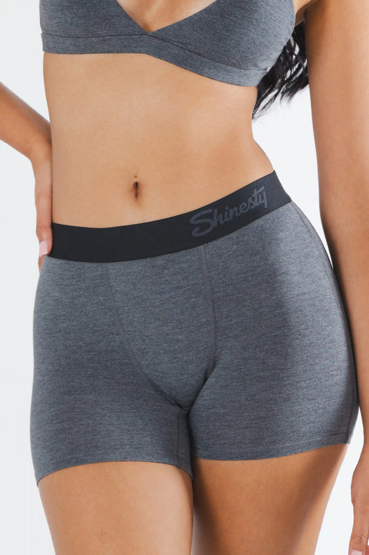 The Basalt | Heather Charcoal Women’s Boxers