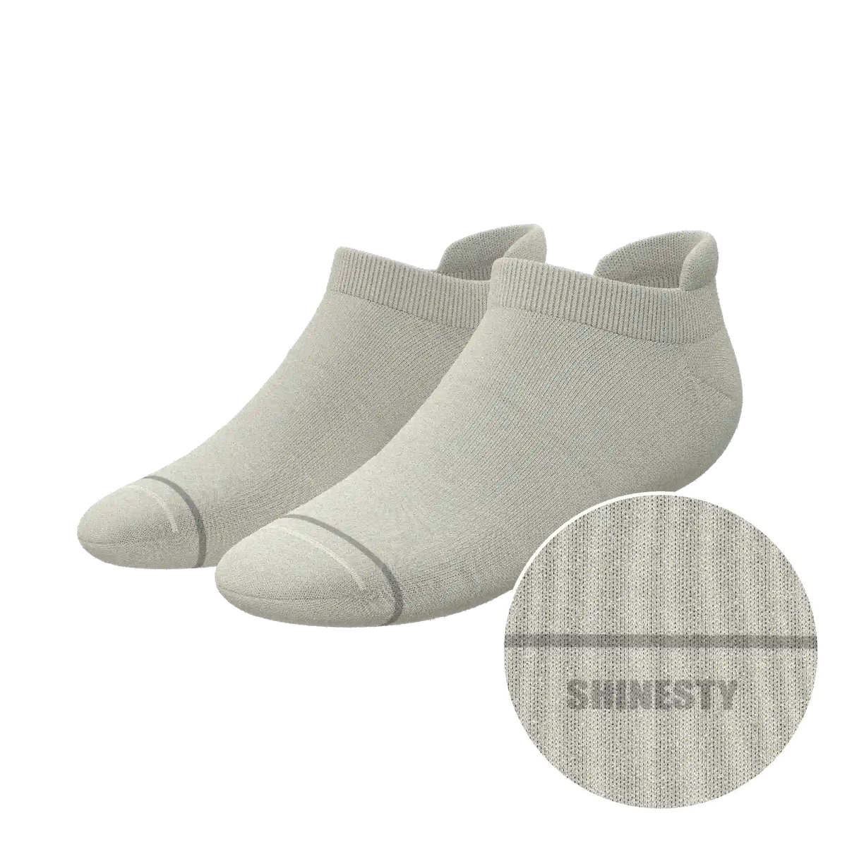 The Sandstorm | Plain Tan Heel Hammock™ Ankle Socks