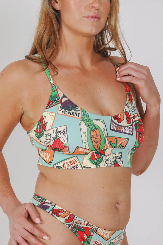 The Need For Seed | Seed Packet Boob Hammock™ Scoop Bralette