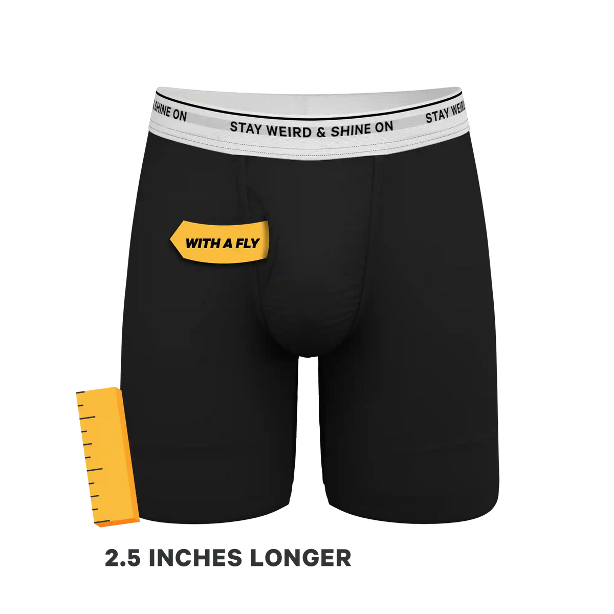 The Anthem | Black Ball Hammock® Boxer - Long Leg