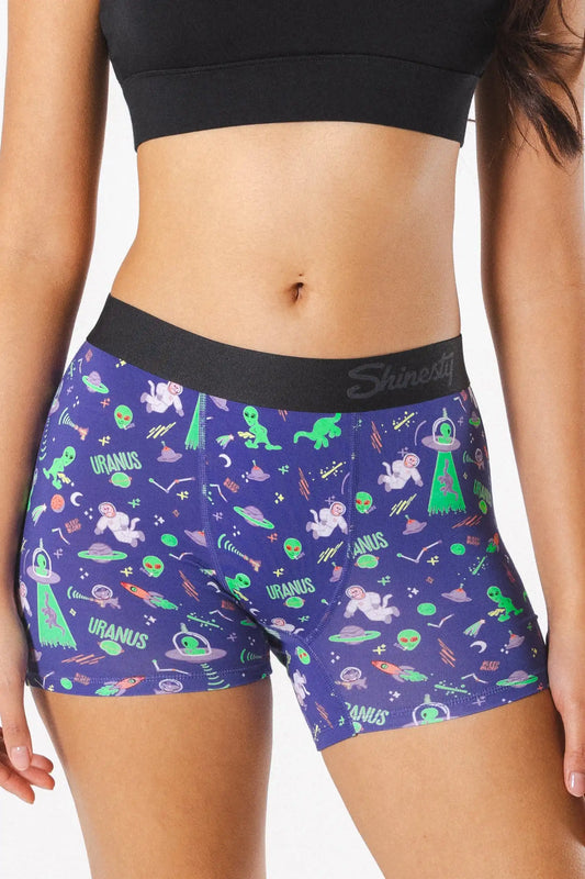 The Sensual Abduction | Alien Women’s Boxers