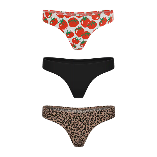 The For the Girls | MicroModal Thong 3 Pack