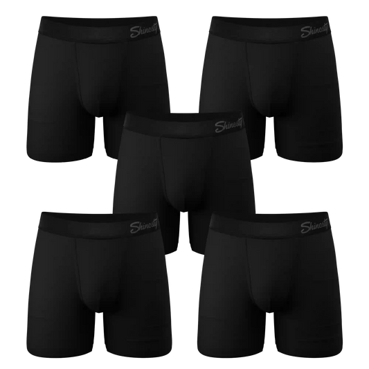 The Midnight Rider | Black Ball Hammock® Boxer Brief 5 Pack