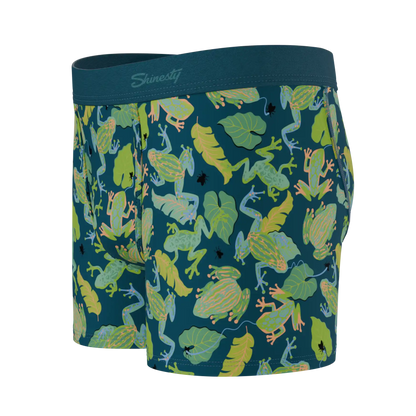 The Frog House | Tropical Frogs Youth Boxer Briefs
