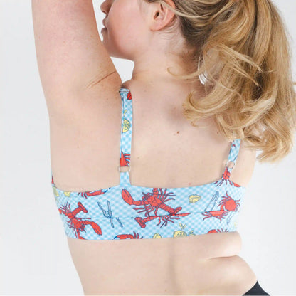 The Cajun Cookout | Summer Crabs Boob Hammock™ Plunge Bralette