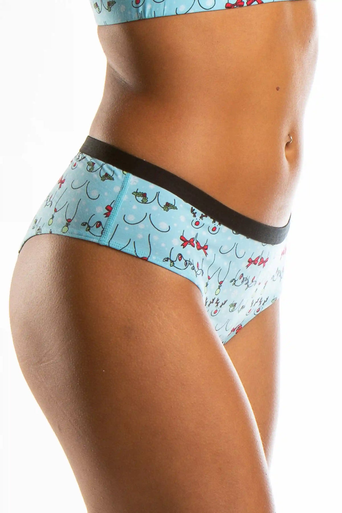 The Mistletots | Christmas Bust Cheeky Underwear