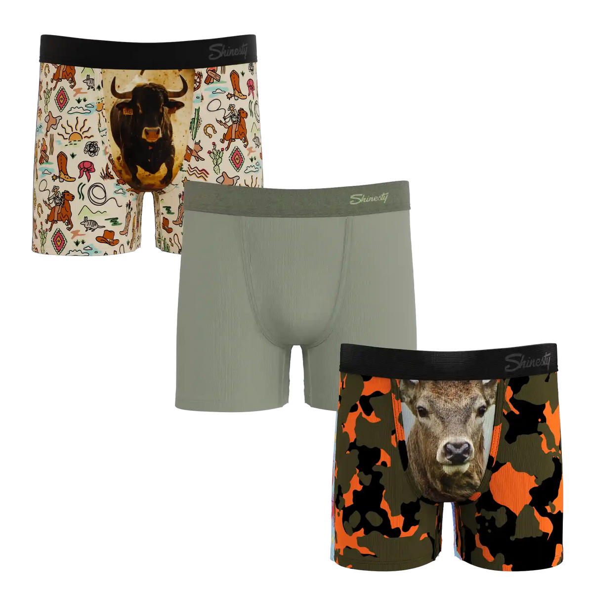 The Wild Pack | Youth Boxer Briefs 3 Pack