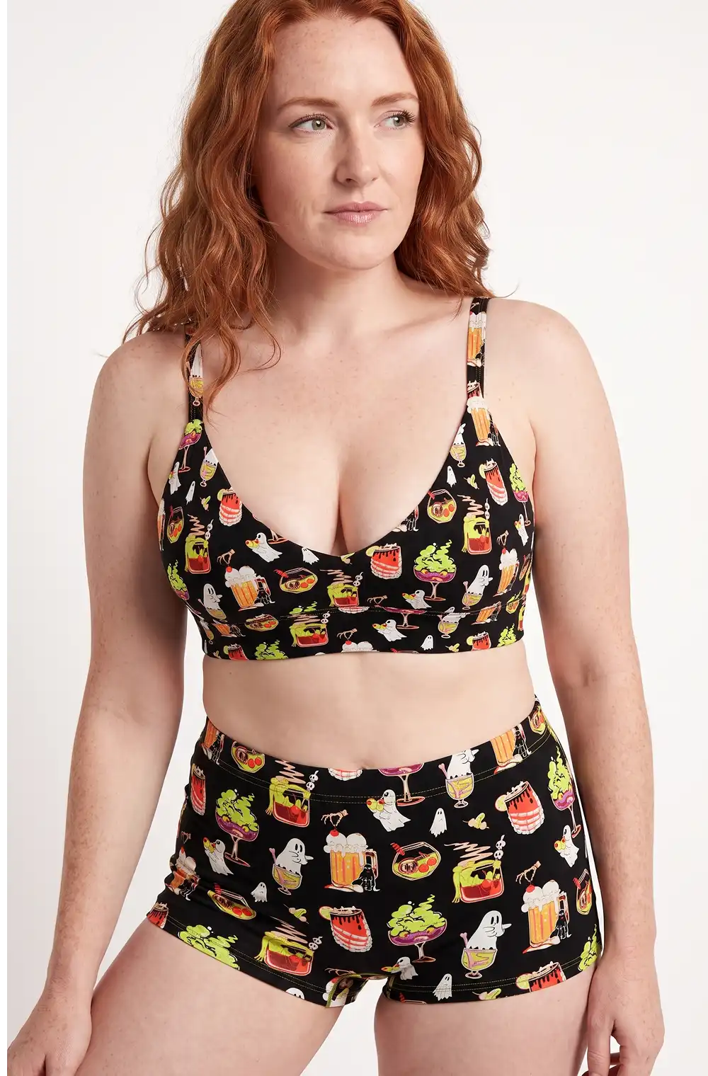 The Potions Pub | Halloween Cocktail Boob Hammock™ Plunge Bralette