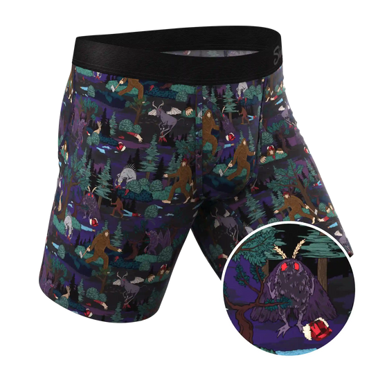 The Meal of Moths | Spooky Ball Hammock® Boxer - Long Leg