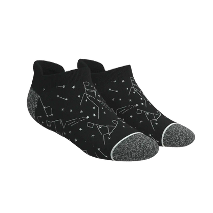 The Mostly Black | Heel Hammock™ Ankle Socks 3 Pack