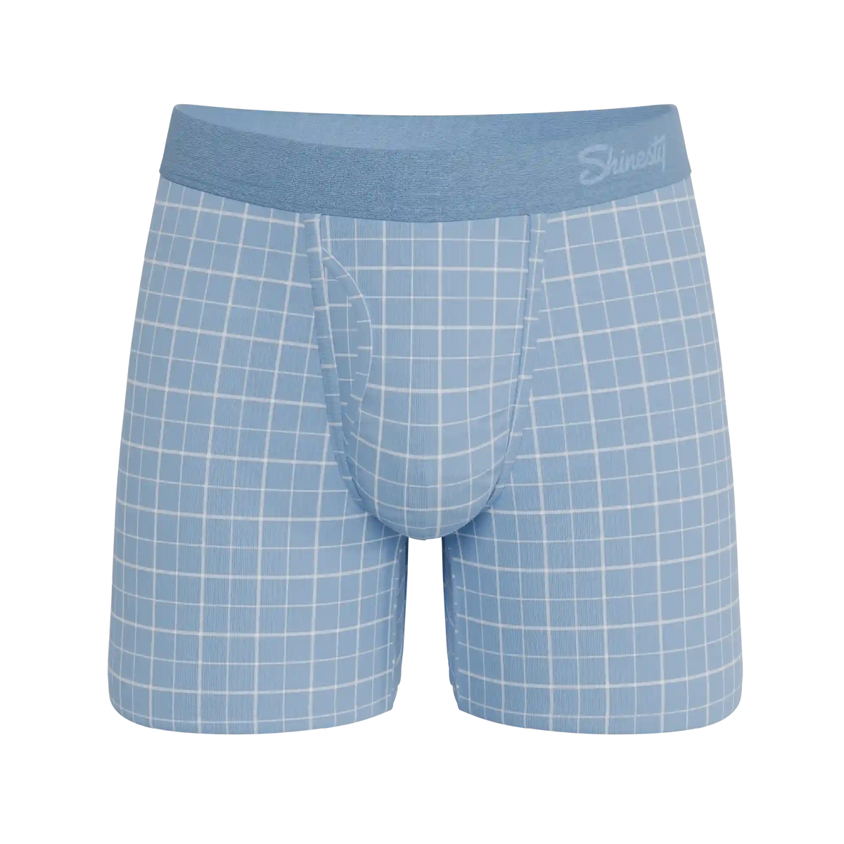 The Spick & Span | Window Pane Plaid Ball Hammock® Pouch Underwear With Fly