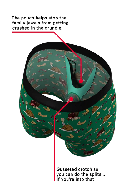The Debauch Banquet | Dinner Party Ball Hammock® Pouch Underwear With Fly