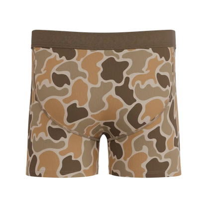 The Out Of Sight | Light Duck Camo Youth Boxer Briefs