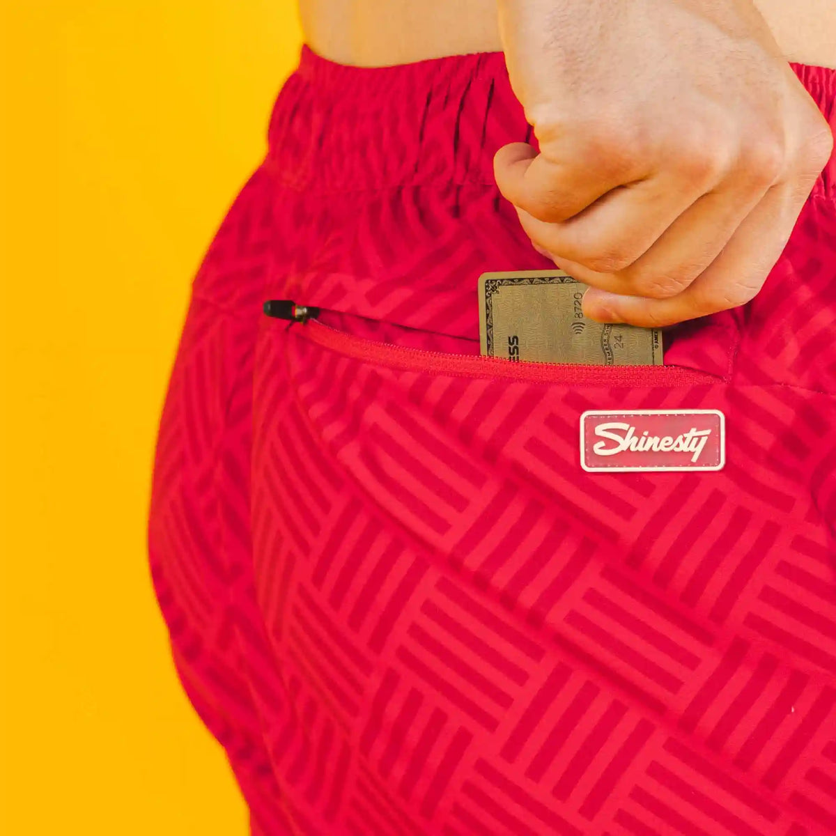 The Hot Dogs Or Legs | Wienerschnitzel x Shinesty Ball Hammock® Pouch 8" Swim Trunks