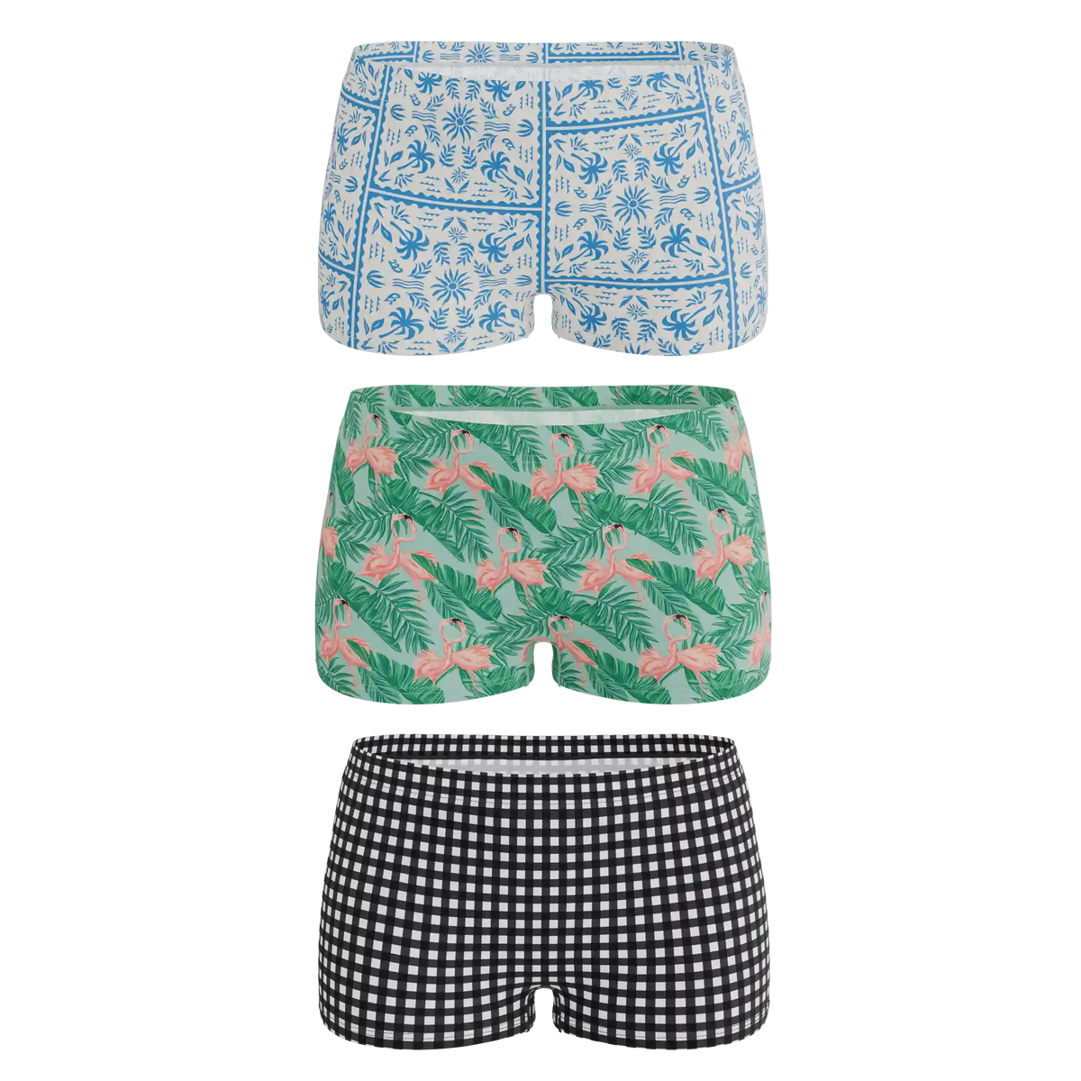 The Vacation Vices | Boyshort Underwear 3 Pack