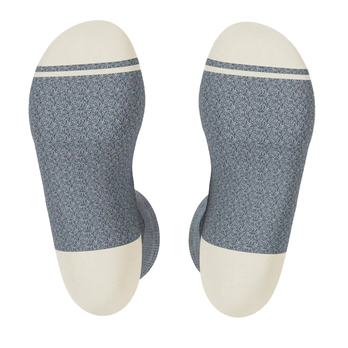 The Asteroid | Blue Marl Heel Hammock™ Crew Socks