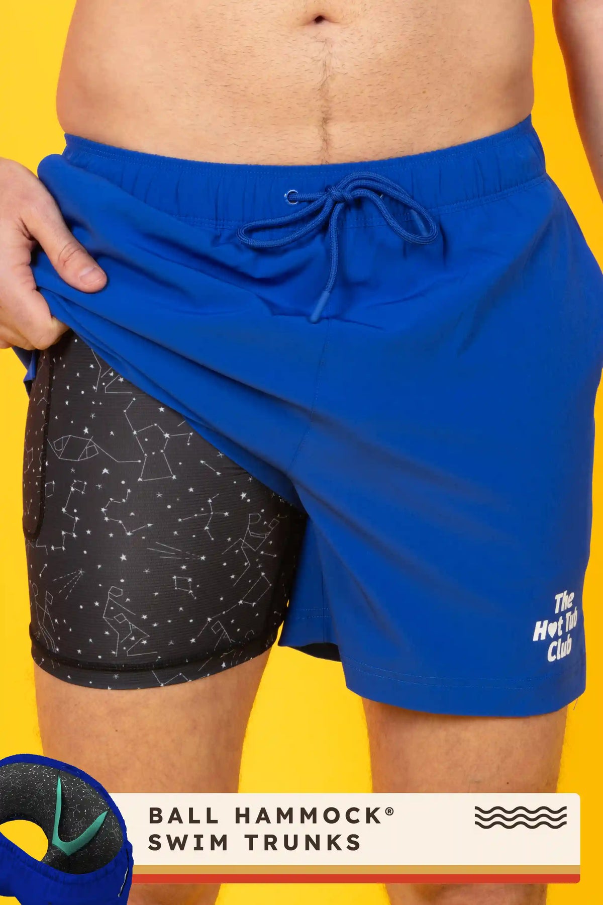 The Big Bang | Constellation Ball Hammock® Pouch 5" Swim Trunks