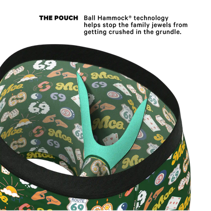 The Wine Dine & 69 | Route 69 Ball Hammock® Pouch Underwear