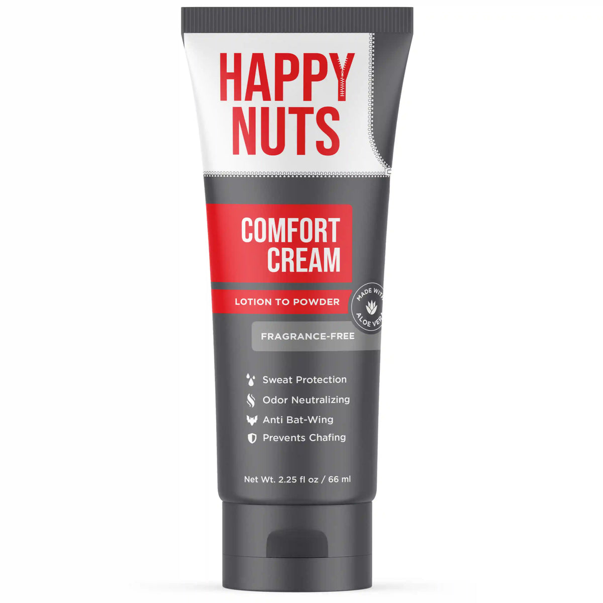 Happy Nuts Comfort Cream |  Sweat Defense And Odor Control Lotion