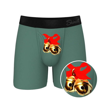 The Jingles | Christmas Bells Ball Hammock® Pouch Underwear With Fly