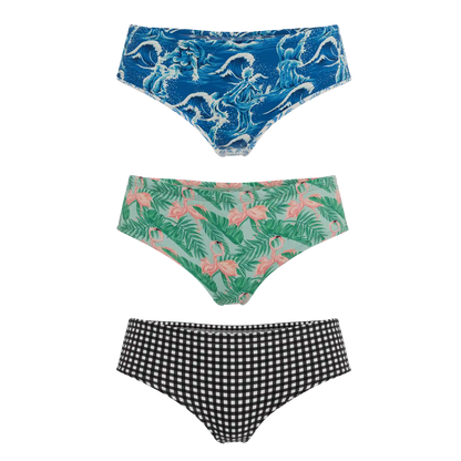 The Wet & Wild | Cheeky Underwear 3 Pack