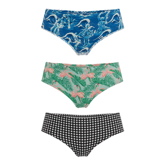 The Wet & Wild | Cheeky Underwear 3 Pack