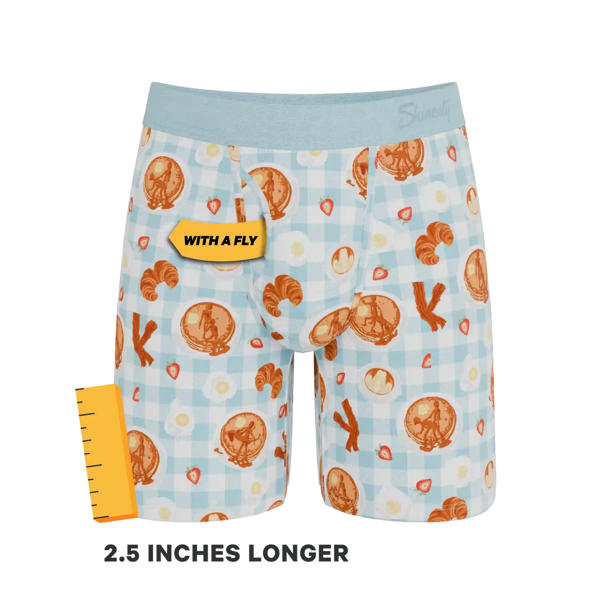 The Good Moaning | Naughty Breakfast Ball Hammock® Boxer - Long Leg
