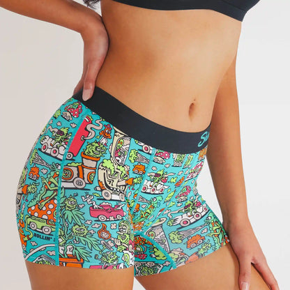The Rolling Stoned | Shinesty x Killer Acid Women’s Boxers
