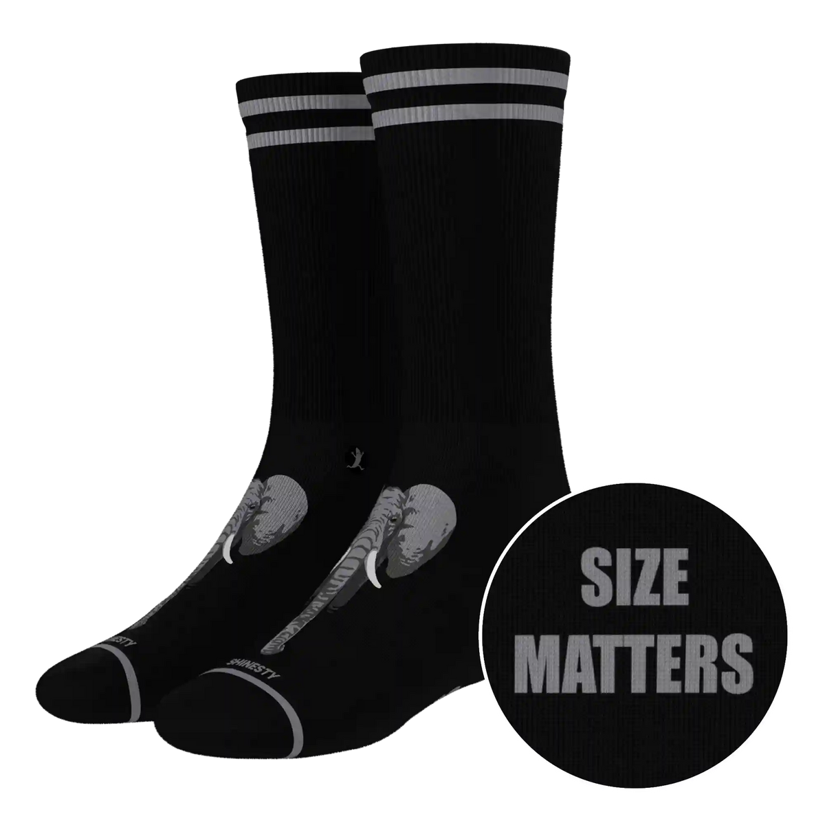 The Junk In The Trunk | Elephant Heel Hammock™ Crew Socks