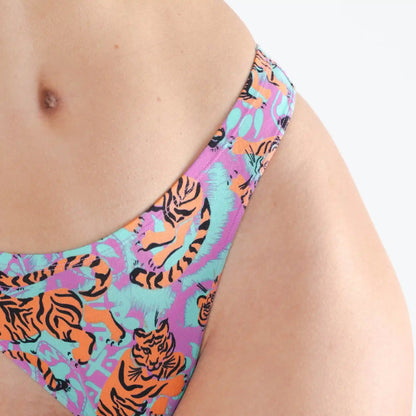 The Go Get 'Em | Abstract Tigers MicroModal Thong