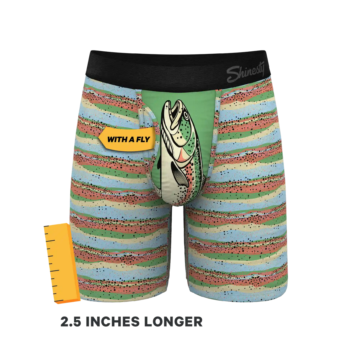 The Trout Of The Blue | Trout Skin Ball Hammock® Boxer - Long Leg