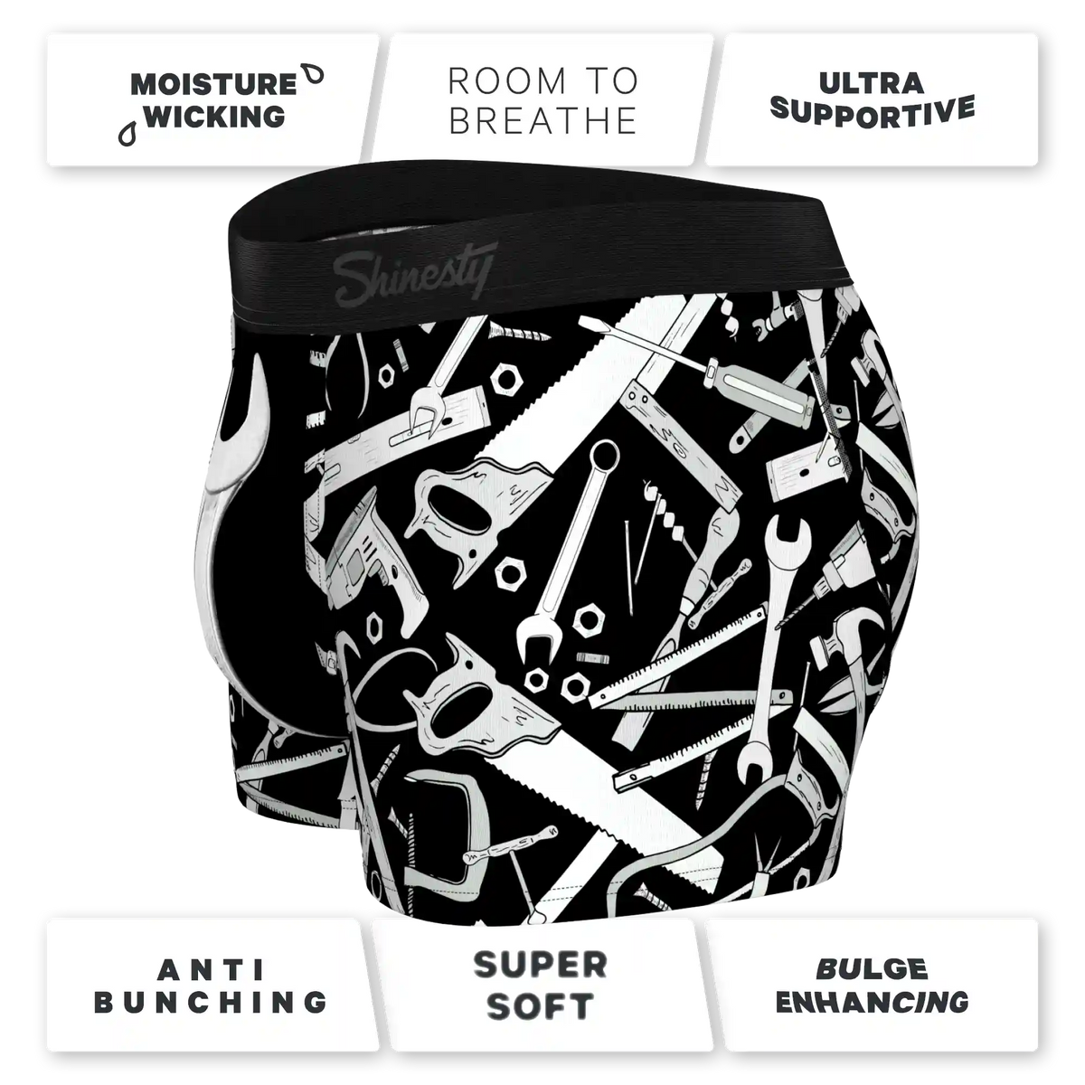 The Righty Tighty | Wrench Ball Hammock® Pouch Trunks Underwear