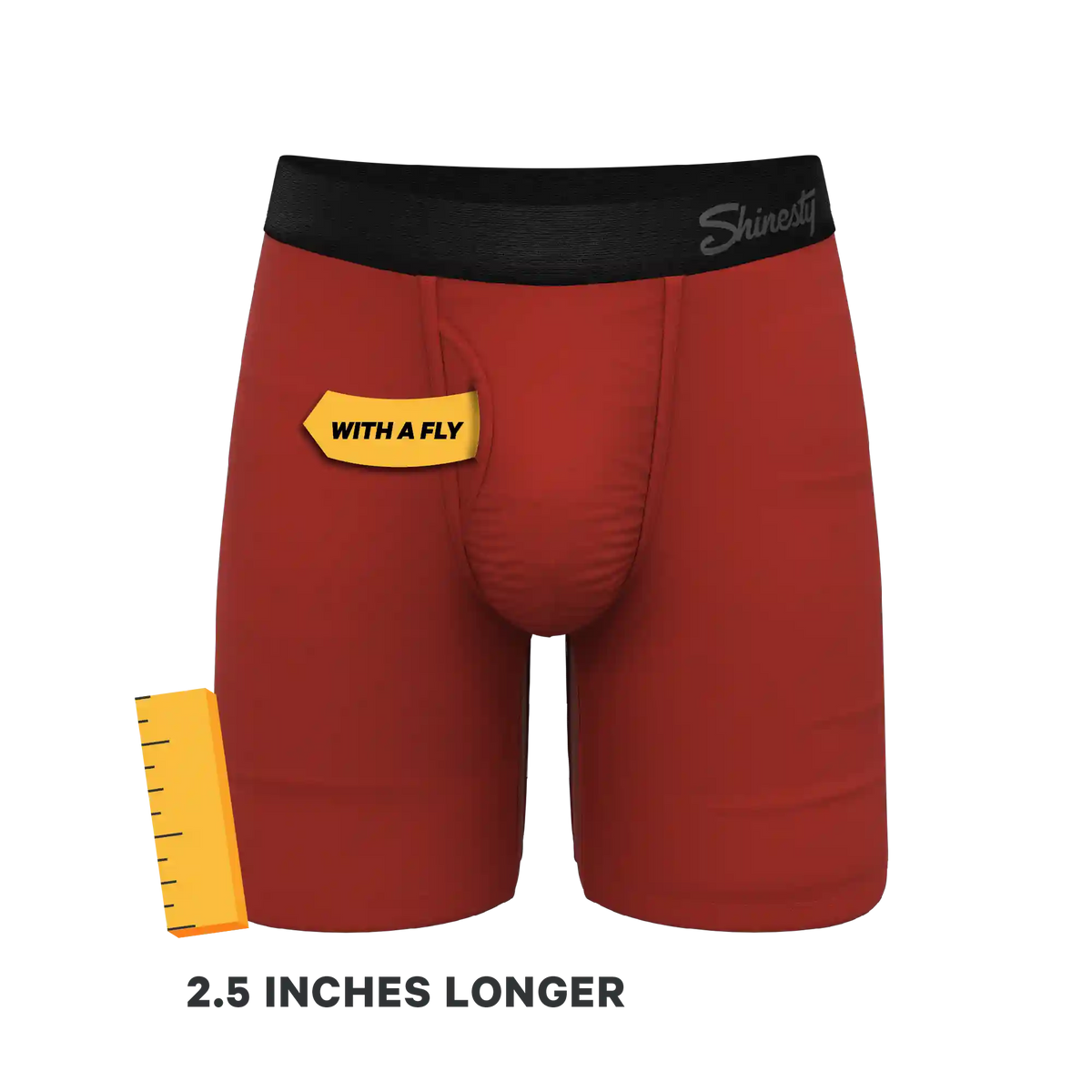 The Rust Fund | Rusty Red Ball Hammock® Boxer - Long Leg