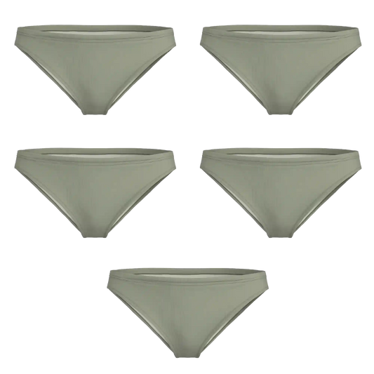 The Manzanilla | Bikini Underwear 5 Pack
