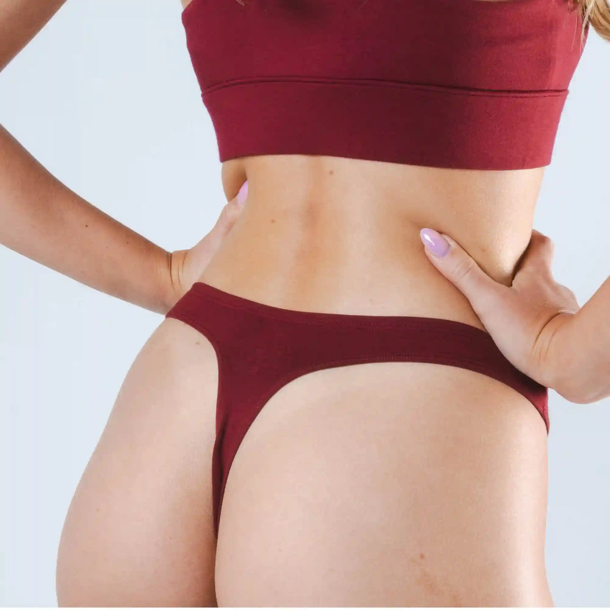 The Sommelier | Burgundy MicroModal Thong