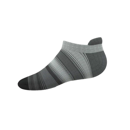 The Static Channel | Stripe Heel Hammock™ Ankle Socks