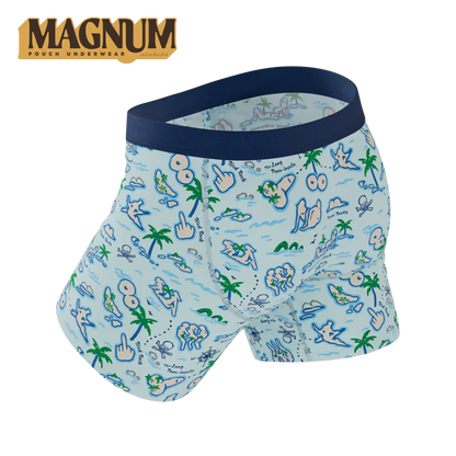 The Pirate's Booty | Naughty Map Ball Hammock® Magnum Big Pouch Underwear