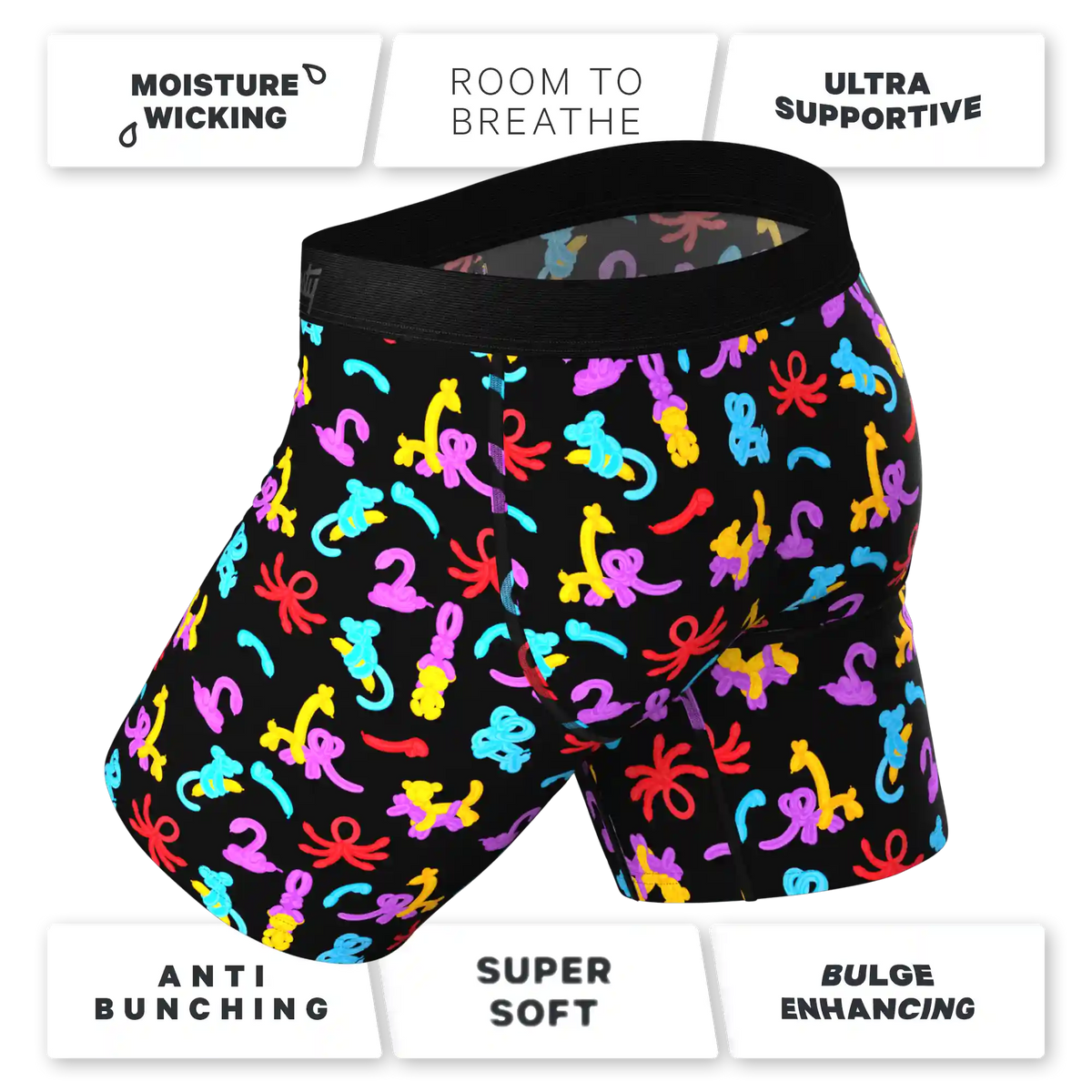 The Knot Tonights | Balloon Animal Ball Hammock® Boxer - Long Leg