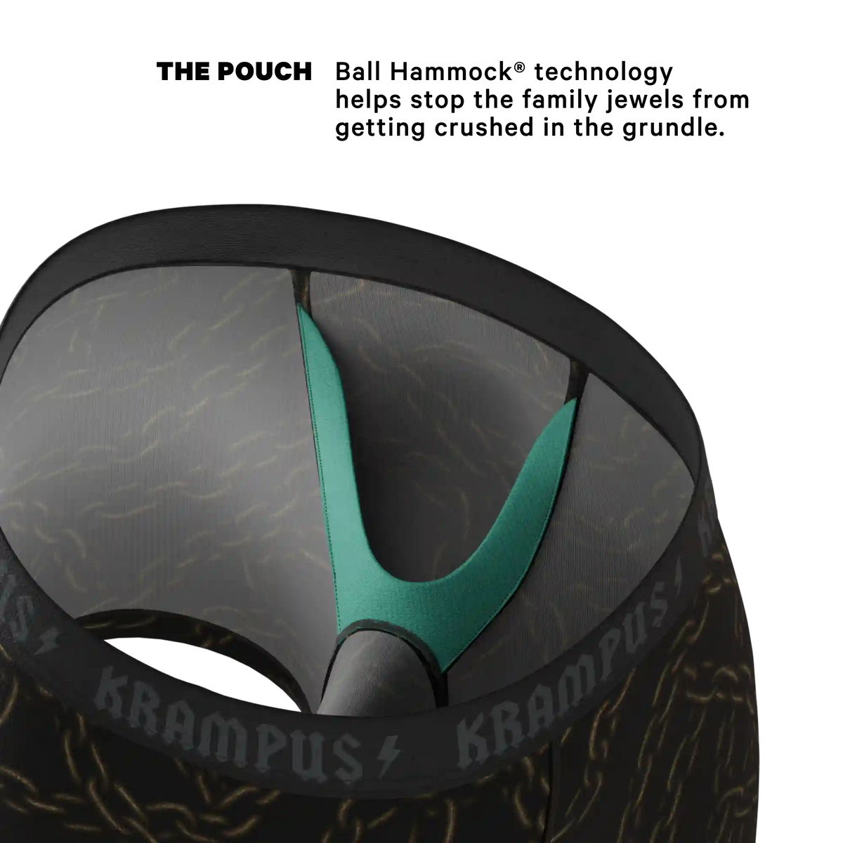 The Krampus Holiday Fear | Ball Hammock® Pouch Underwear