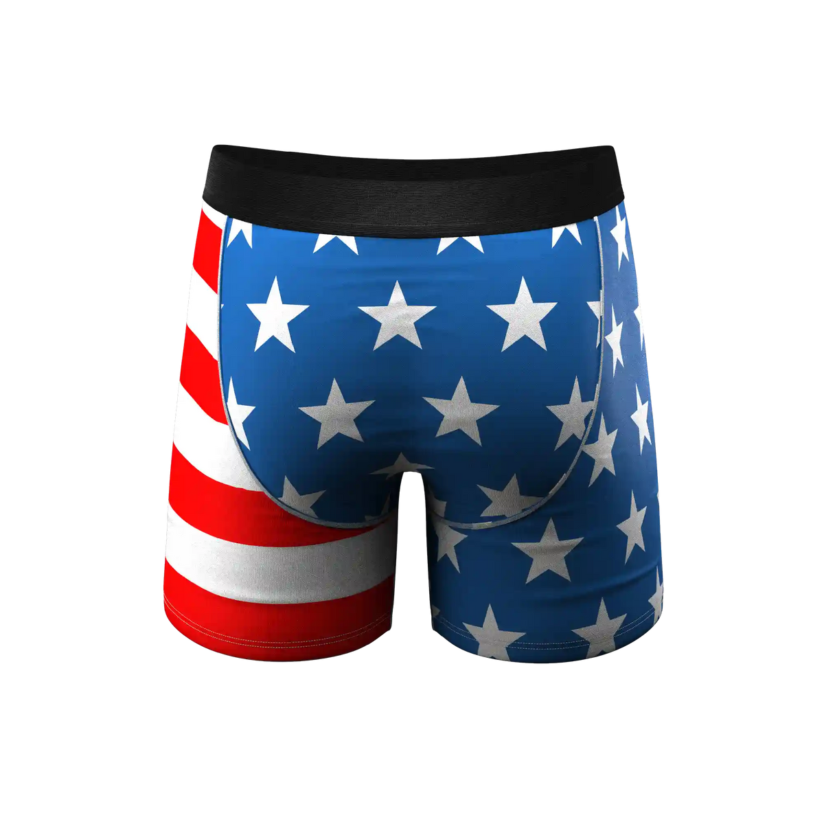 The Mascot | American Flag Ball Hammock® Pouch Underwear With Fly