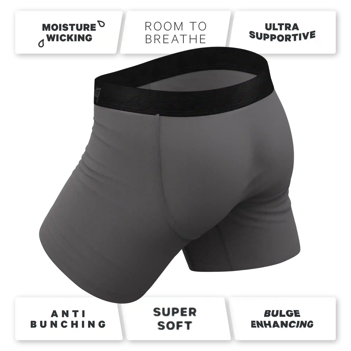 The David's Goliath | Marble Statue Ball Hammock® Pouch Underwear With Fly