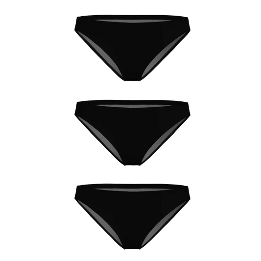 The Threat Level Midnight | Black Bikini Underwear 3 Pack