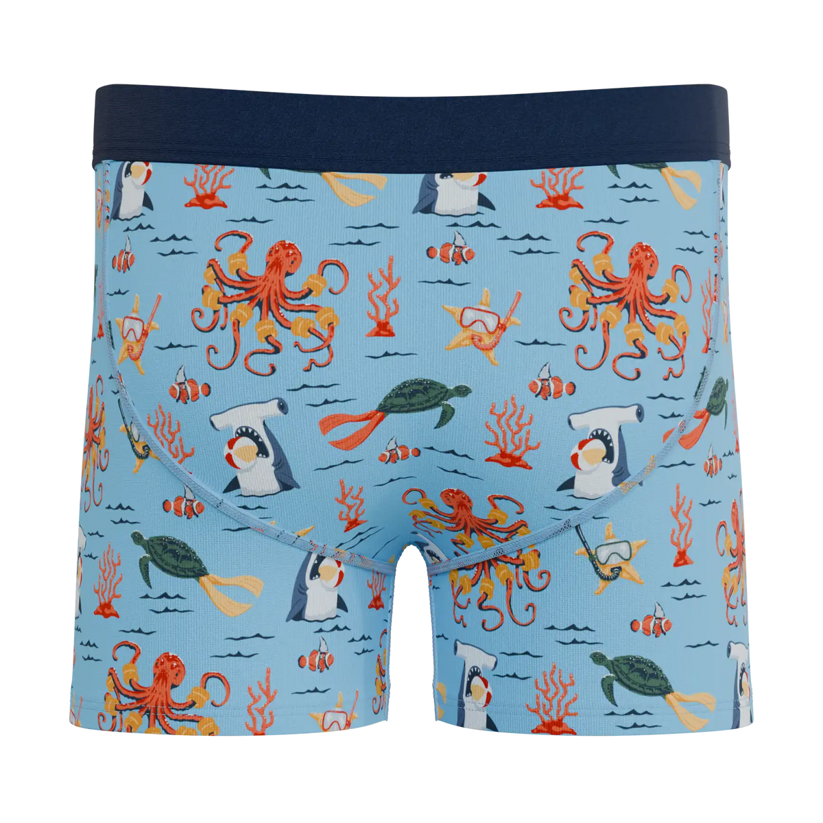 The Deep End | Sea Creatures Youth Boxer Briefs