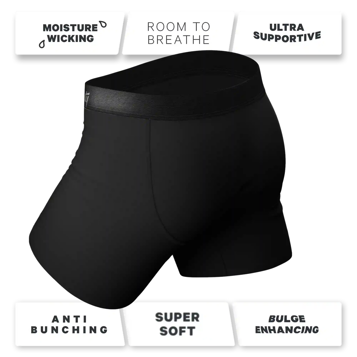 The Checkered Past | Ball Hammock® Pouch Boxer Briefs with Fly 3 Pack