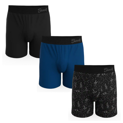 The Classic Trio | Boxers 3 Pack