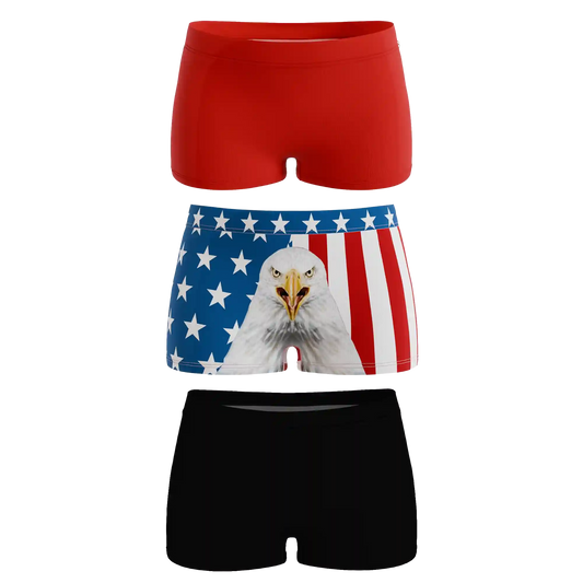 The Patriot | Boyshort Underwear 3 Pack