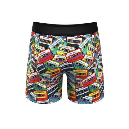 The Mixtape | Cassette Tapes Ball Hammock® Pouch Underwear with fly